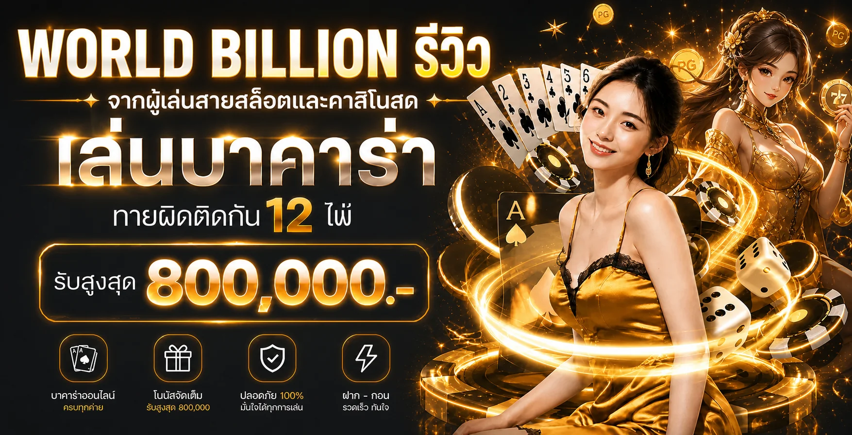 WORLD BILLION รีวิว | ผู้เล่นจริงบอกดีไหม สรุปครบทุกจุด